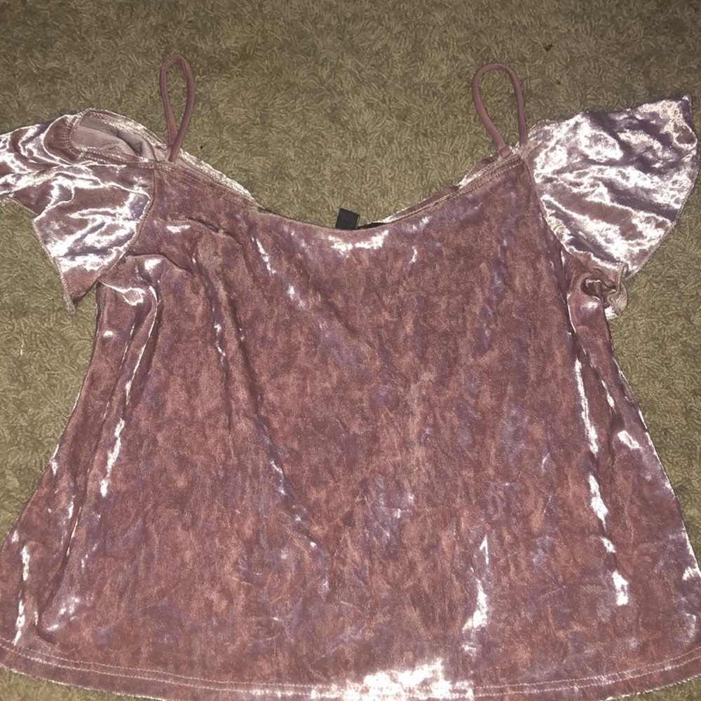 Velvet top